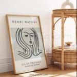 Elegant Matisse Style Printable Wall Art