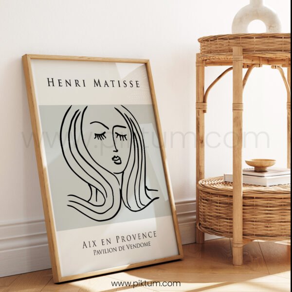 Elegant Matisse Style Printable Wall Art