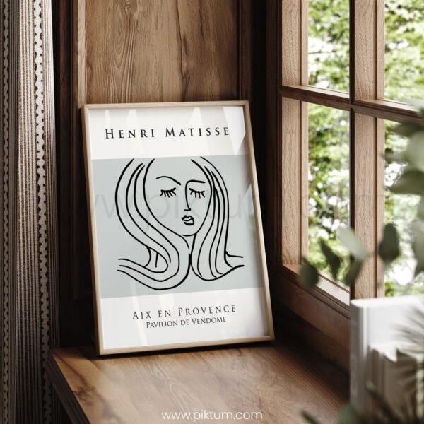 Elegant Matisse Style Printable Wall Art