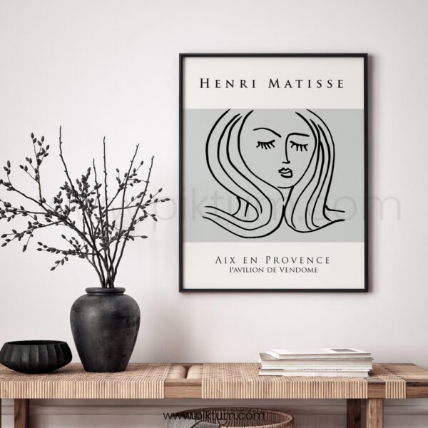 Elegant Matisse Style Printable Wall Art