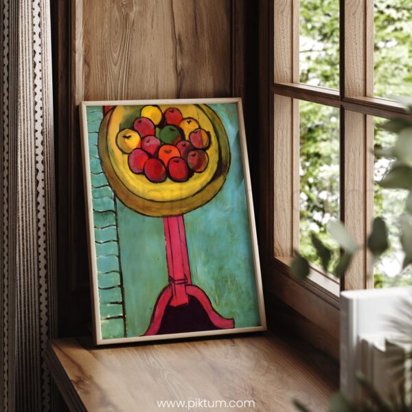Bold Fruit Bowl Printable Wall Art