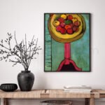 Bold Fruit Bowl Printable Wall Art