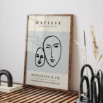 Minimalist Matisse Style Printable Wall Art for Modern Homes