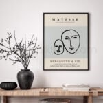 Minimalist Matisse Style Printable Wall Art for Modern Homes