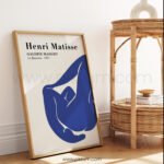 Henri Matisse Inspired Blue Nude Art Printable