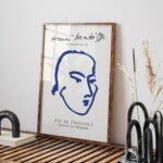 Modern Minimalist Portrait - Printable Wall Art