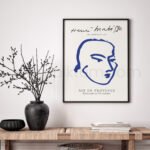 Modern Minimalist Portrait - Printable Wall Art