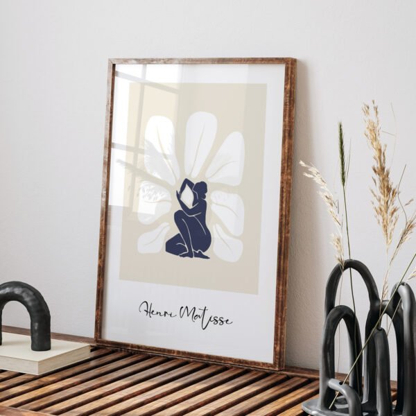Modern Abstract Figurative Printable Wall Art - Matisse Inspired