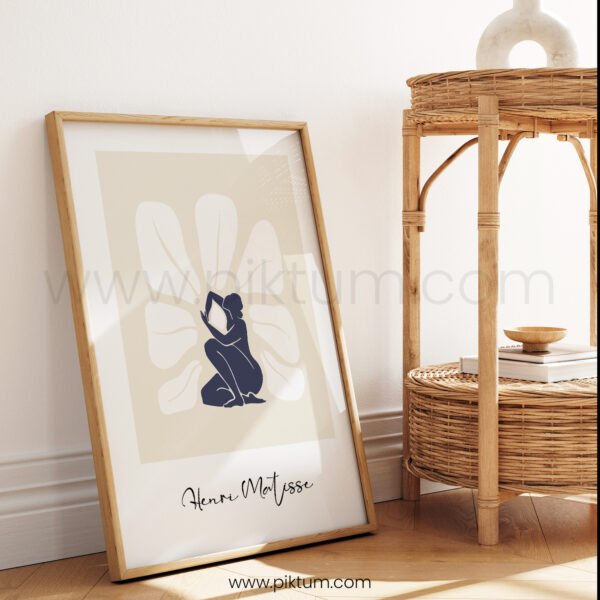 Modern Abstract Figurative Printable Wall Art - Matisse Inspired