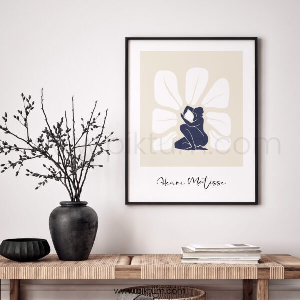 Modern Abstract Figurative Printable Wall Art - Matisse Inspired