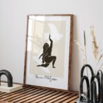 Modern Minimalist Matisse Style Printable Wall Art