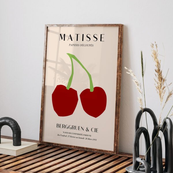 Modern Abstract Printable Wall Art - Matisse Inspired