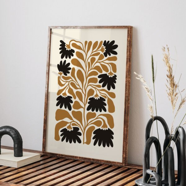 Modern Botanical Printable Wall Art for Home Decor