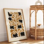 Modern Botanical Printable Wall Art for Home Decor