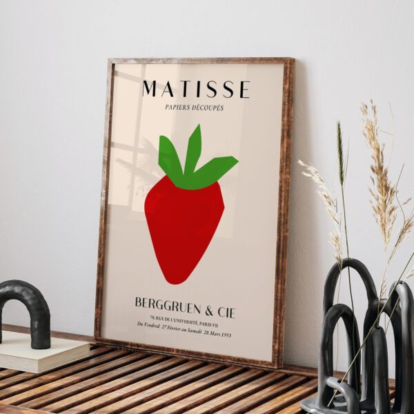 Modern Abstract Printable Wall Art - Matisse Style
