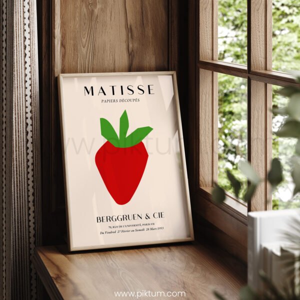 Modern Abstract Printable Wall Art - Matisse Style