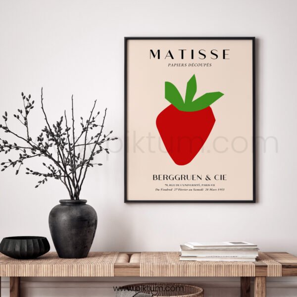 Modern Abstract Printable Wall Art - Matisse Style