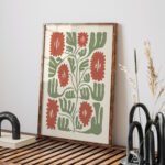 Floral Abstract Printable Wall Art for Home Decor