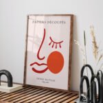 Modern Minimalist Printable Wall Art – Henri Matisse Inspired