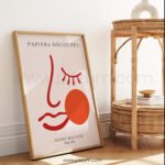 Modern Minimalist Printable Wall Art – Henri Matisse Inspired