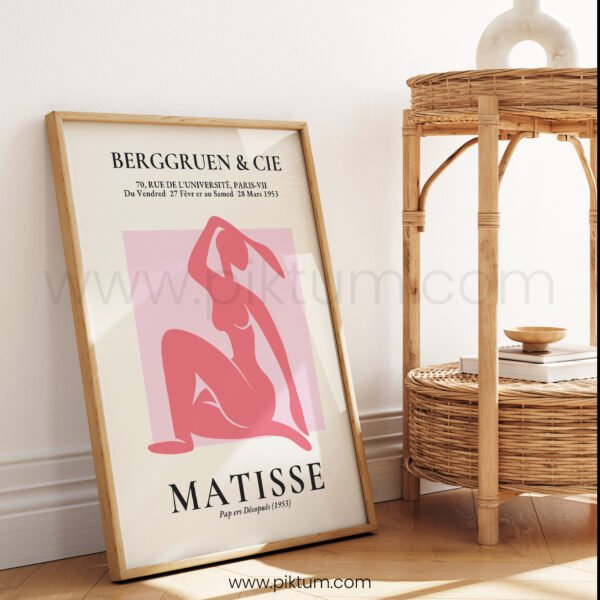 Abstract Printable Wall Art - Modern Matisse Style Decor