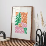 Tropical Abstract Leafy Printable Wall Art
