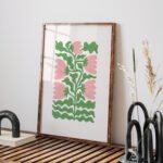 Floral Modern Illustrative Printable Wall Art