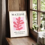 Modern Abstract Matisse Inspired Printable Wall Art