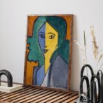 Bold Abstract Figurative Printable Wall Art for Modern Homes