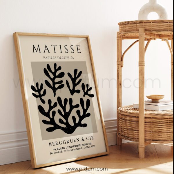 Matisse Style Abstract Printable Wall Art Decor