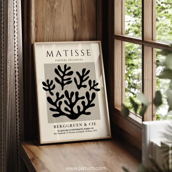 Matisse Style Abstract Printable Wall Art Decor