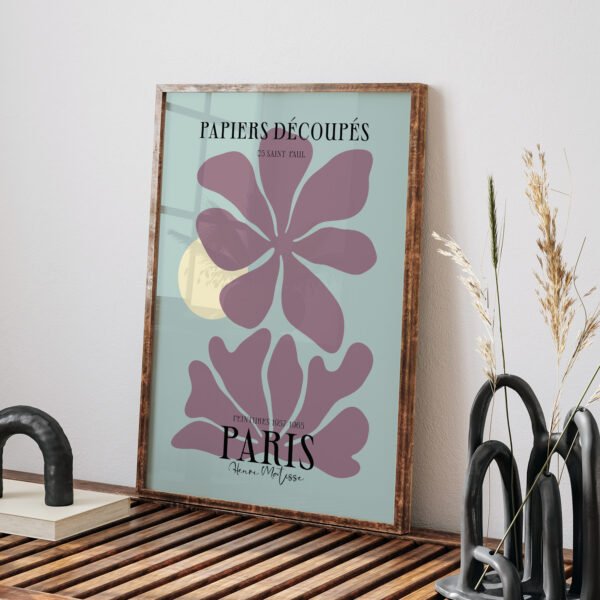 Abstract Printable Wall Art - Modern Floral Decor