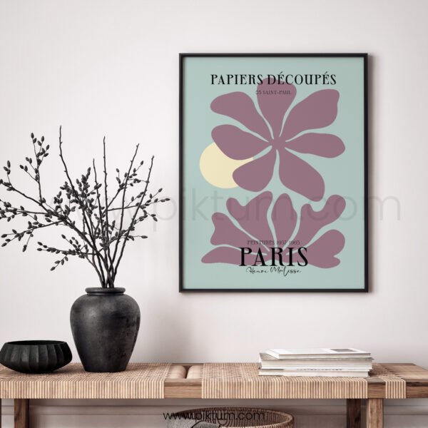 Abstract Printable Wall Art - Modern Floral Decor