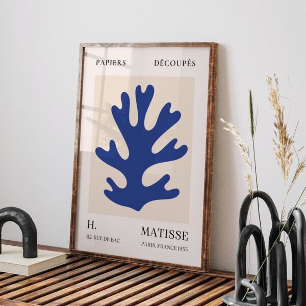 Matisse Inspired Printable Wall Art - Modern Abstract Decor