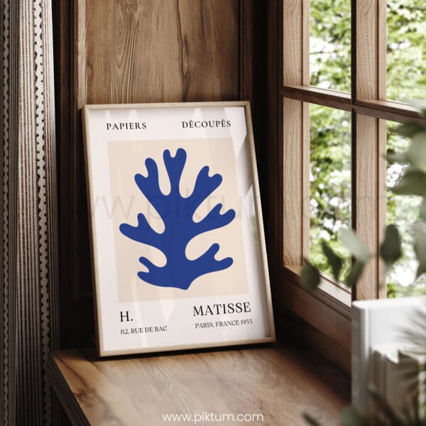 Matisse Inspired Printable Wall Art - Modern Abstract Decor