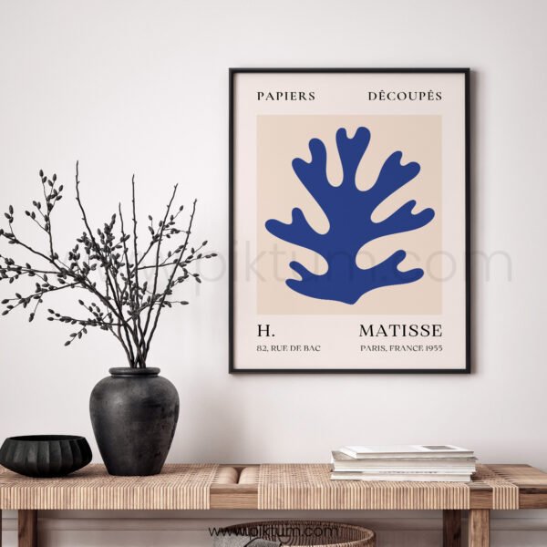 Matisse Inspired Printable Wall Art - Modern Abstract Decor