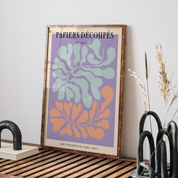 Vintage Abstract Cut-Outs Printable Wall Art