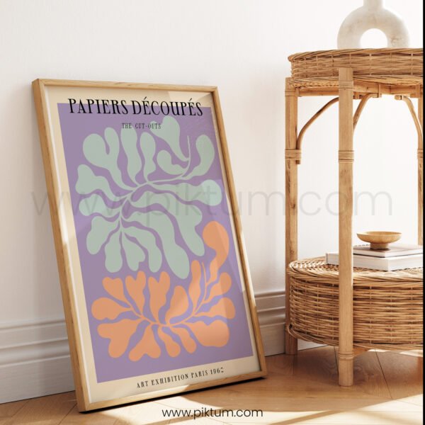 Vintage Abstract Cut-Outs Printable Wall Art