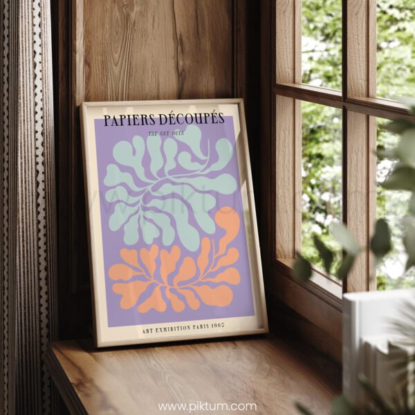 Vintage Abstract Cut-Outs Printable Wall Art