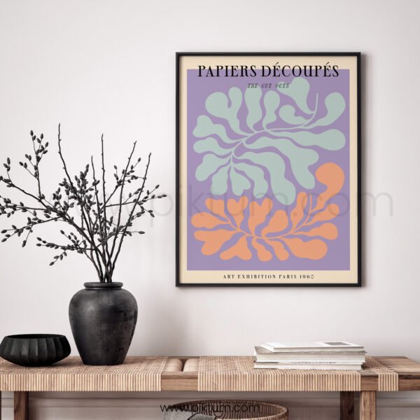 Vintage Abstract Cut-Outs Printable Wall Art