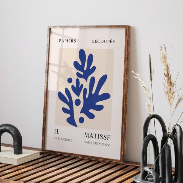 Printable Abstract Wall Art | Matisse Style Decor