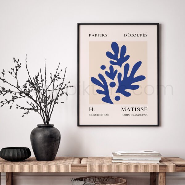 Printable Abstract Wall Art | Matisse Style Decor