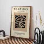 Abstract Modern Printable Wall Art - Paris Exposition Design