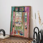 Vibrant Fauvist Wall Art Print for Living Room Decor
