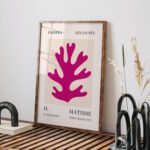 Modern Abstract Printable Wall Art - Papiers Découpés Style