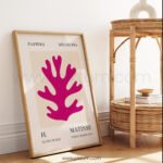 Modern Abstract Printable Wall Art - Papiers Découpés Style