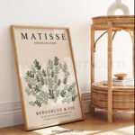 Modern Matisse Inspired Abstract Printable Wall Art
