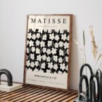 Modern Floral Printable Wall Art - Matisse Inspired