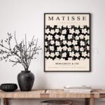 Modern Floral Printable Wall Art - Matisse Inspired
