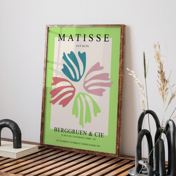 Modern Abstract Printable Wall Art - Matisse Style Cut Outs